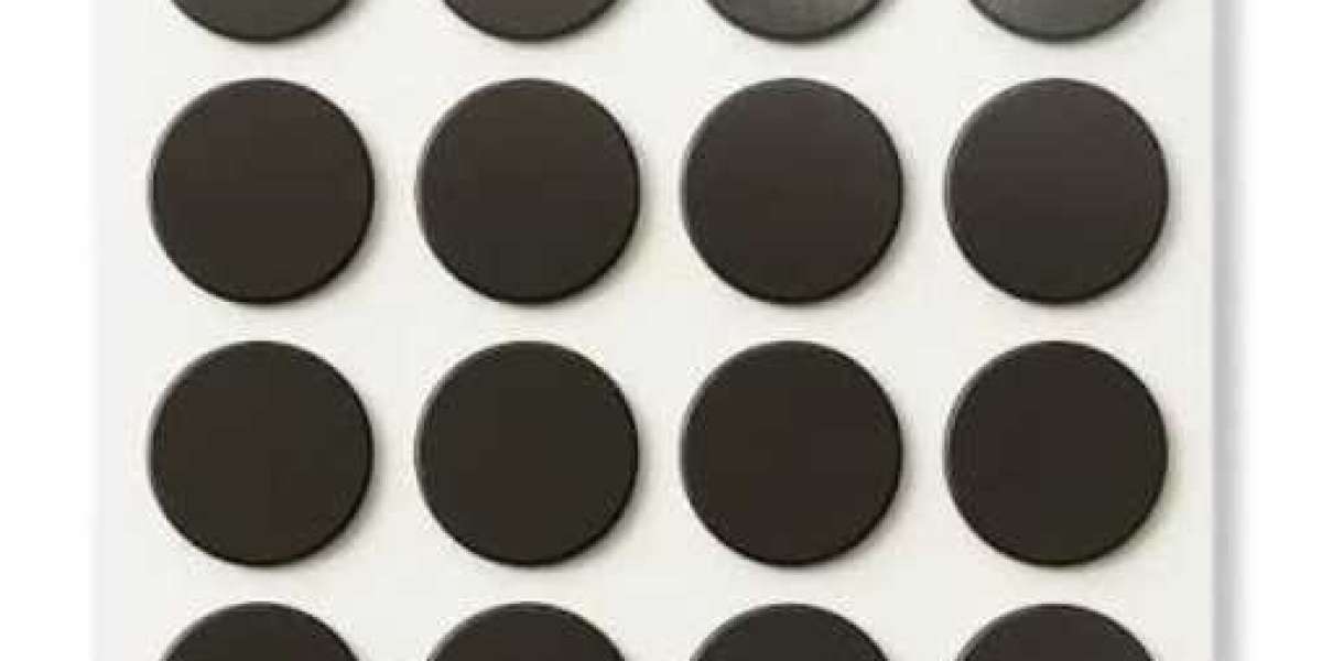 Mlmagnets Small Round Black Magnets for Flexible Applications