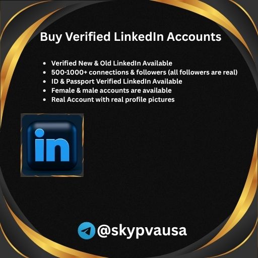 Buy Verified LinkedIn Accounts -