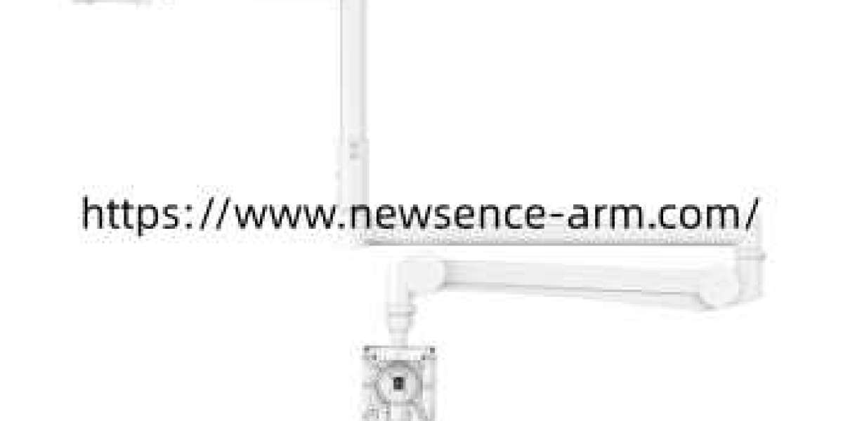 Ceiling Mount Medical Monitor Arm For Smarter Clinical Workspaces